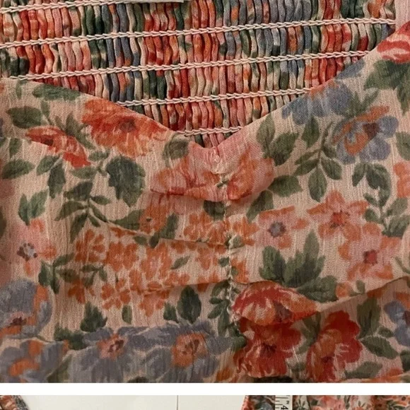 American Eagle Outfitters Floral Long Sleeve Top - Picture 6 of 6